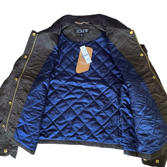 J Crew Short Barn Jacket in Mossy Brown | XL NWT - Picture 9 of 15